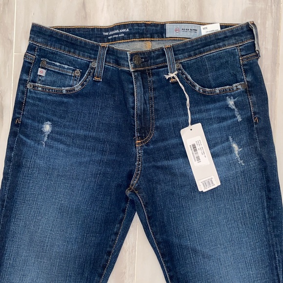 AG-ED Denim The Legging Ankle, Raw Hem, Style: REV1389-SP, 30Rx28, NWT $219 MSRP - Picture 12 of 13